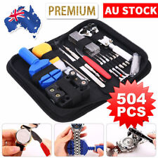 504x Watch Repair Kit Case Opener Press Back Removal Tools Spring Pin Watchmaker