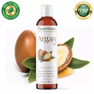 Argan Oil 8 oz. Morocco 100% Pure Natural Unrefined For Hair Growth, Skin, Face - Picture 1 of 9