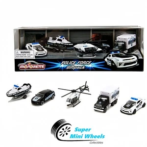 Majorette 1:64 5-Car Set Gift Pack Police Force Series - Picture 1 of 2