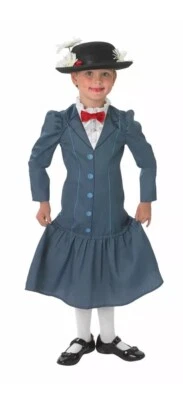 Rubie's Disney Mary Poppins Fancy Dress Child Costume Large  7-8 Years — 第 1/4 张图片