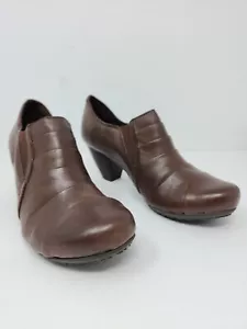 Bare Traps Trenda Mujer 8 Botines Sin Cordones Botín Cuero Marrón Zapato Cómodo - Imagen 1 de 12