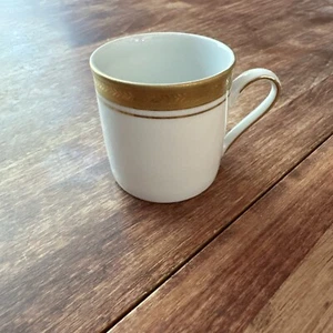 Winterling Kerchenlamitiz Baveria White Gold Rim Dematesse Espresso Cup Straight - Picture 1 of 9