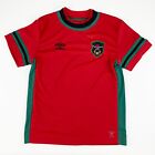 Football Association Of Malawi 2016 Soccer Red Jersey Shirt Medium By Umbro
