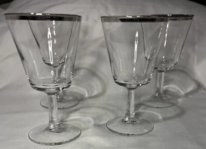 Vintage MCM France Cordial Silber Rand Brille 4er Set - Bild 1 von 19
