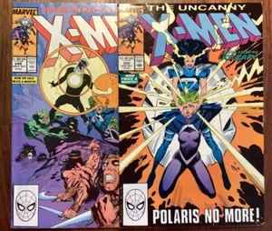 UNCANNY X-MEN # 249 and 250 - FN/VF - Picture 1 of 1