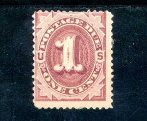 USAstamps Unused FVF US 1879 Postage Due Scott J1 OG MNG - Picture 1 of 2