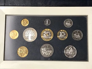 1997 France Proof Set In Case With COA - Picture 1 of 5