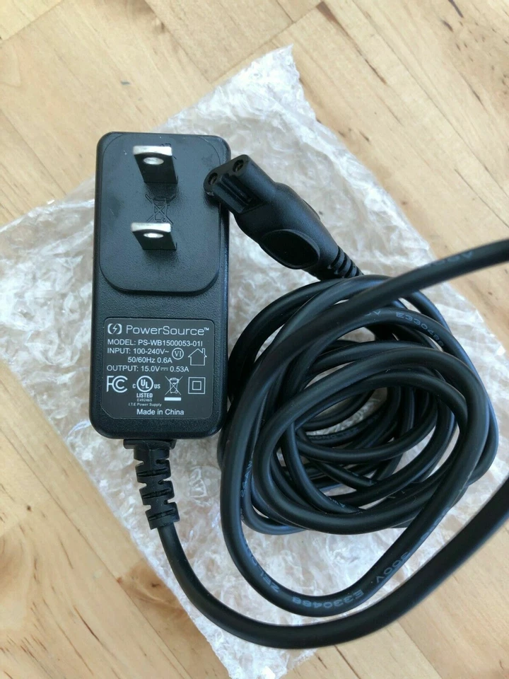 Fuente de alimentación fuente de alimentación fuente de alimentación 15 V .53 A PS-WB1500053-01I Foto 1 de 1
