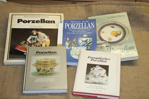 5 alte Sammlerbücher Porzellan Meissen Europa Porzellanfiguren Antiquitäten - Bild 1 von 10