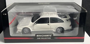 1/18 MINICHAMPS FORD SIERRA RS COSWORTH FROZEN WEISS RH/ANTRIEB BRANDNEU & V/SELTEN - Bild 1 von 24