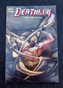 DEATHLOK #3 - Kent Williams Cover - Trade Paperback (Marvel 1990) 9.2 NM- - Picture 1 of 3