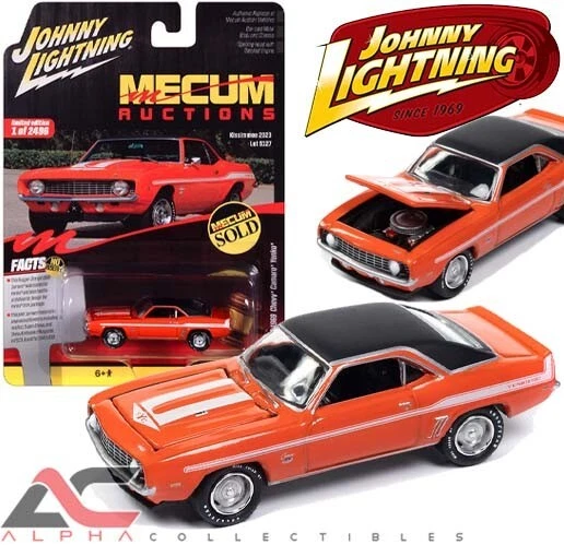 JOHNNY LIGHTNING JLSP376 1:64 1969 CHEVROLET "YENKO" CAMARO (HUGGER ORANGE) - Image 1 of 1