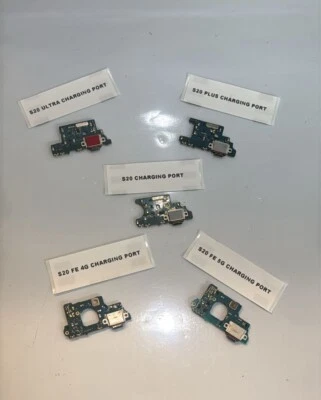 GENUINE💯Samsung Galaxy S20/S20 FE/S20 Plus Charging Port Board PCB Mic Flex🔥 - Image 1 of 3