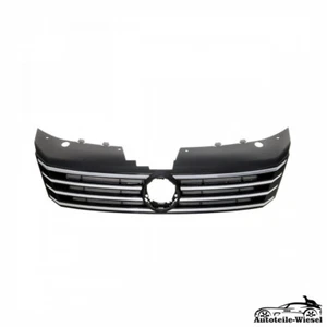 Kühlergitter Kühlergrill Verchromt Schwarz für VW Passat B7 362 365 - Bild 1 von 6