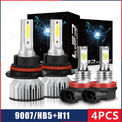 Kit combo de lâmpadas de neblina para Nissan Juke 2011-2014 - Farol LED feixe Hi/Lo + - Imagem 1 de 4