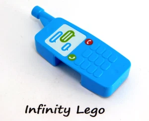 LEGO Duplo Dark Azure Mobile Phone with Text Bubbles (29623 45822 45030 10834) - Bild 1 von 2
