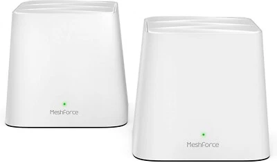 Meshforce M1 Mesh WiFi System(2pcs) Dual Band AC1200 Router Replacement Seamless - Image 1 of 4