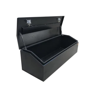 1700 x 600 x 500mm Black Aluminium Top Ute Tool box Truck Ute Trailer Toolbox - Picture 1 of 2