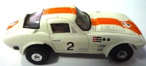 Corvette Grand Sport White JL TJet HO Slot Car  autoworld running chassis - Picture 1 of 4