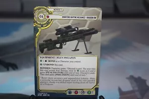 Brimstone Wartime Mechanics - Dragoon One - Carta rara - Megacorp TCG - Foto 1 di 2