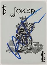 HEATH LEDGER Signed 'Joker' Playing Card - Film Star Actor - preprint