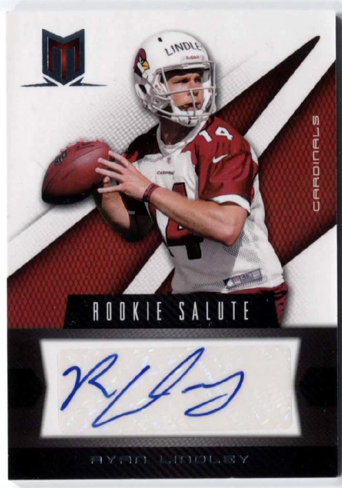 Ryan Lindley 2012 Panini Momentum AUTOGRAPH Auto RC #'d 14/99 His JERSEY Number! - Image 1 of 1