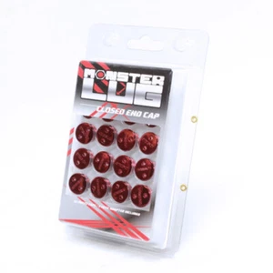 Monster Lug Wheel Nut Caps - RED - FITS: FK2 FK8 FL5 - 33007R - UK STOCK - Picture 1 of 2