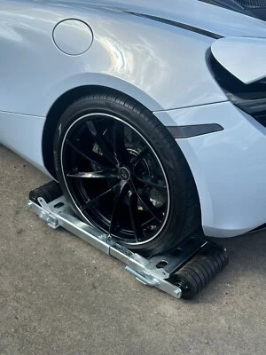 Patines de recuperación AUTO-JACKING plegables RECUPERACIÓN RUEDA DOLLY @wychavon - Imagen 1 de 4