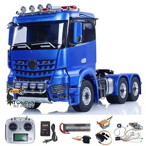 LESU 1/14 RC RTR 6*6 High-Line montiert Zugmaschine LKW 2-Gang Getriebe I6S - Bild 1 von 12