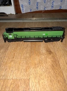 HO Scale Model Power, Alco C-628 Diesel Loco Burlington Northern Green #4360 - Picture 1 of 8