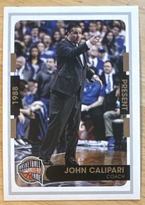 John Calipari 2015-2016 European Panini Hall of Fame Coaches Sticker Card #457 - Image 1 of 2