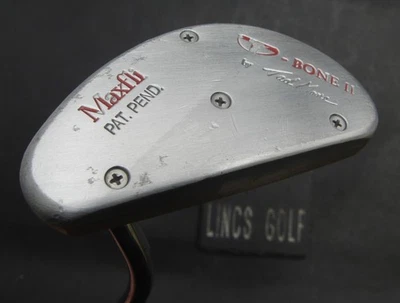 Maxfli T-BONE II by TAD MOORE Putter 88cm Length Steel Shaft Lamkin Grip - Image 1 of 4