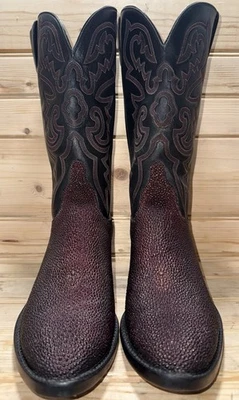 Lucchese Classics Stingray Western Exotic Cowboy Boots 9 EE - Image 1 of 4