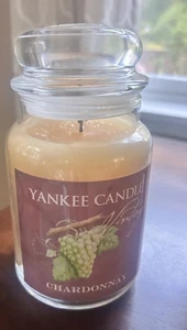 Yankee Candle Retired Vintage CHARDONNAY Wine Collection Large 22 oz,  - Bild 1 von 5