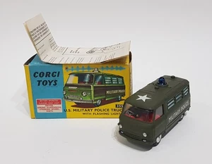 Juguetes Corgi Nº 355, camión de policía militar de Estados Unidos con luz intermitente, - Excelente como nuevo. - Imagen 1 de 19