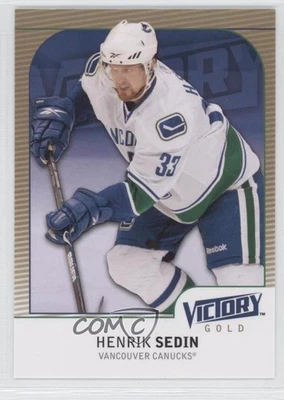 2009-10 Upper Deck Victory Gold Henrik Sedin #188 HOF - Image 1 of 2