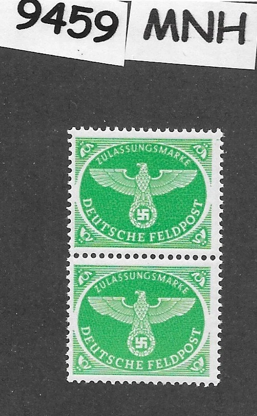 Sellos MNH MQ2 Feldpost Fieldpost 1944 Segunda Guerra Mundial Tercer Reich era militar #9459 Foto 1 de 1