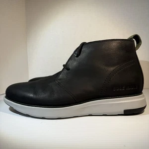 Cole Haan Men's Grand Atlantic Chukka Water Resistant Boot Black Size 11.5M - Picture 1 of 15