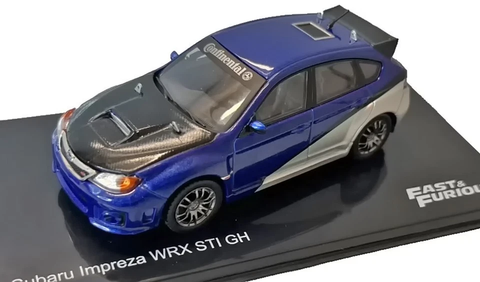 SUBARU IMPREZA WRX STI GH FAST & FURIOUS SCALA 1:43 ALTAYA NUOVA CON SCATOLA - Immagine 1 di 1