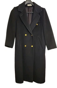 Gabardina negra 100 % lana Forecaster Of Boston de colección para mujer talla 9/10  - Imagen 1 de 21