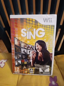 LET'S SING  Wii  ITALIANO INCLUSO MULTILINGUA LETS SING - Foto 1 di 2