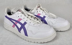 Asics Unisex Japan S Sneaker Pumps M6/W8 Leder Pickleball weiß pink - Bild 1 von 8