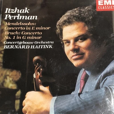 Mendelssohn: Concerto in E Minor; Bruch: Concerto No. 1 in G Minor by Itzhak CD - Image 1 of 4