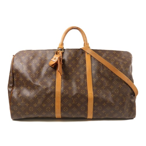 LOUIS VUITTON（LV） Borsa da viaggio Louis Vuitton Keepall Bandouliere 60 Boston bagaglio M41412 monogramma
