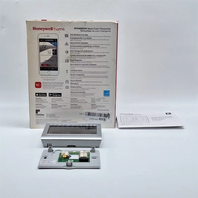 Honeywell RTH9585WF1004/W Home Wi-Fi Smart Color Programmable Thermostat, Gray - Image 1 of 3
