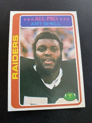 1978 TOPPS ART SHELL ALL PRO  #460 Raiders 🏴‍☠️ Excellent - Image 1 of 2