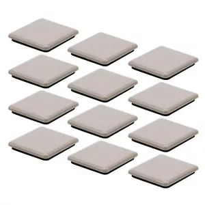 Furniture Moving Sliders Square Chair Sliders 2.52inch Diameter Furniture Moving - Picture 1 of 7