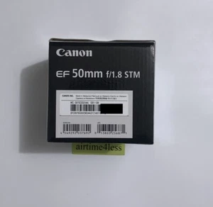 *NEW* Canon EF 50 EF50 1.8 50mm F/1.8 STM Lens for EOS DSLR Camera - Picture 1 of 4