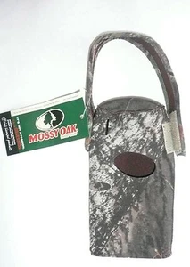 MOSSY OAK Mimetico Singolo Bottiglia Birra Coolie/Portabottiglie con Cinghia NUOVO - Foto 1 di 2