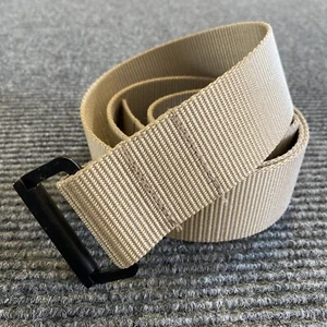 Rothco Riggers Belt Mens XL Khaki Nylon Metal Cargo Buckle - Picture 1 of 13
